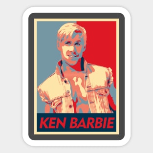 Ken Barbie Sticker